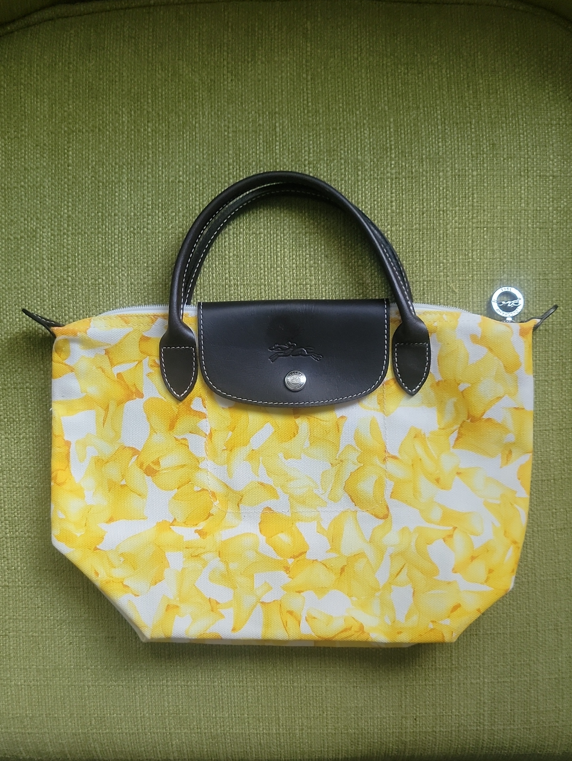 Nwot Longchamp Darshan Floral Le Pilage Small Bag - Limited Edition